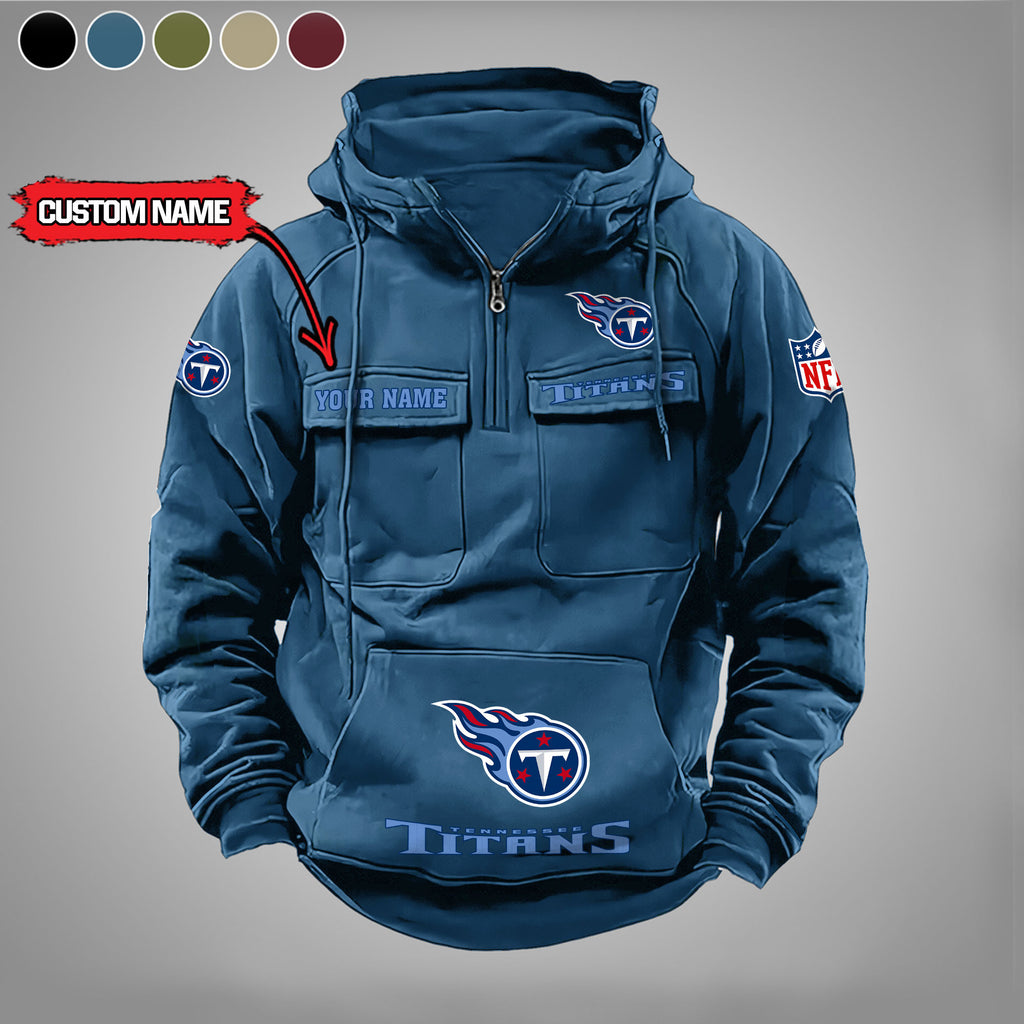 Tennessee Titans Vintage Men Hoodie AZVMHD007