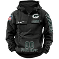 Green Bay Packers Vintage Men Hoodie AZVMHD073