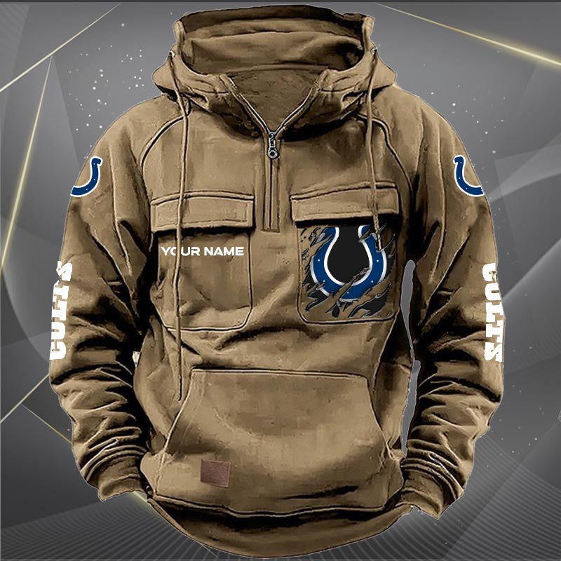 Indianapolis Colts Vintage Men Hoodie KDAMB43658