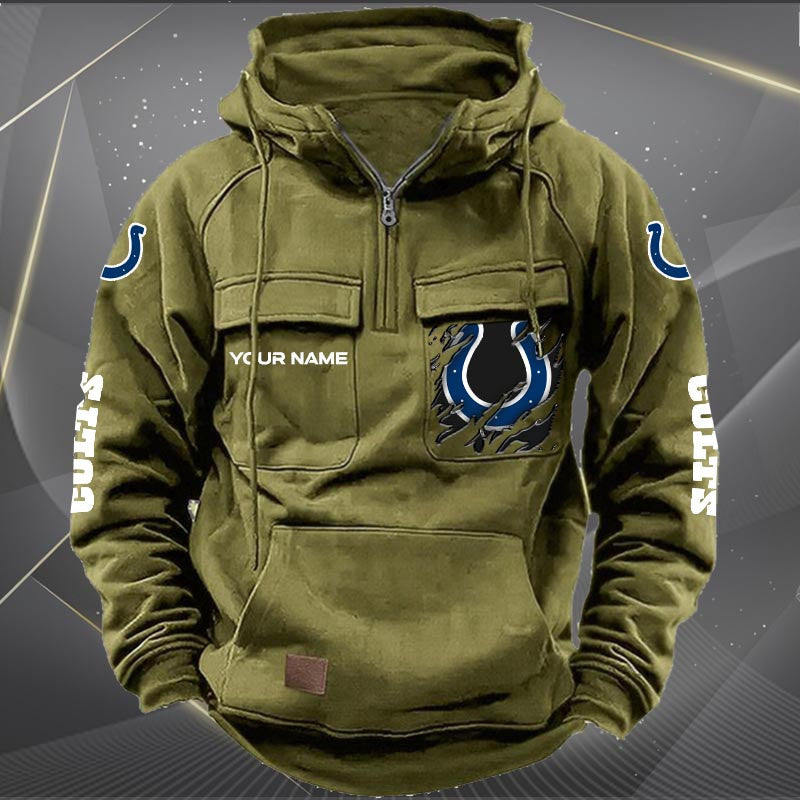 Indianapolis Colts Vintage Men Hoodie KDAMB43658