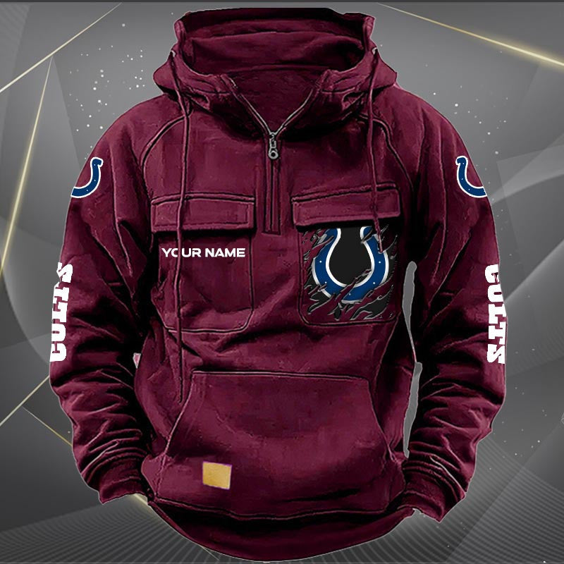 Indianapolis Colts Vintage Men Hoodie KDAMB43658