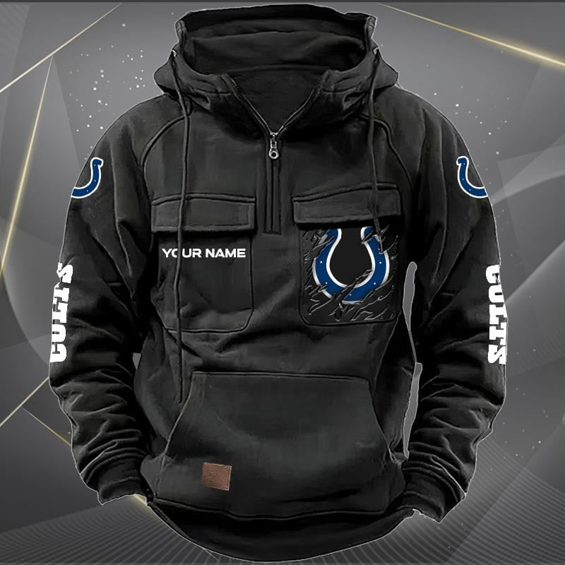 Indianapolis Colts Vintage Men Hoodie KDAMB43658