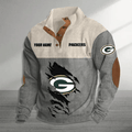 Green Bay Packers Premium Personalized Game-Day Pullover S9DBSCH140