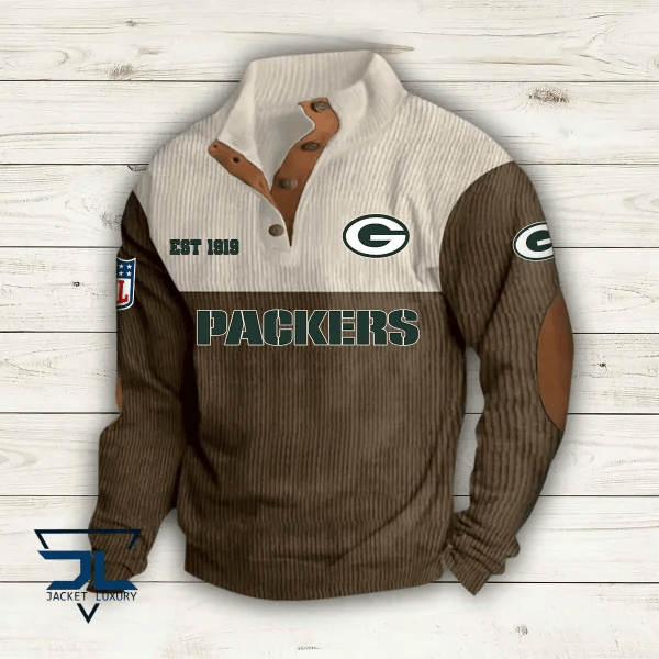 Green Bay Packers Premium Personalized Game-Day Pullover S9DBSCH108