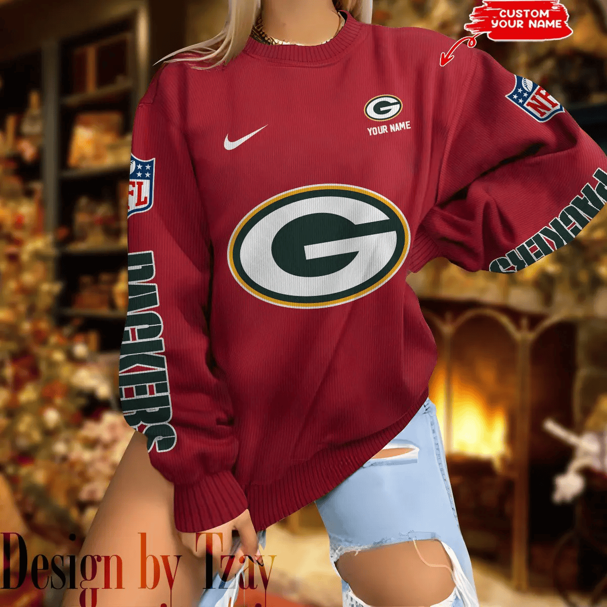 Green Bay Packers New Woolen Sweater BGSWT196