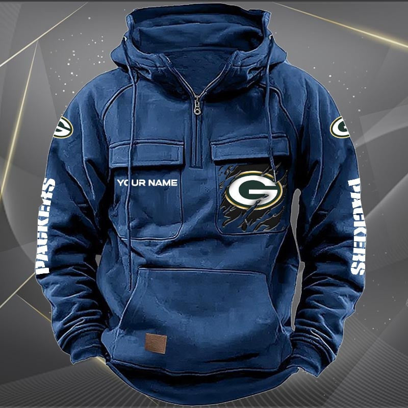 Green Bay Packers Vintage Men Hoodies DV5 AZVMHD043