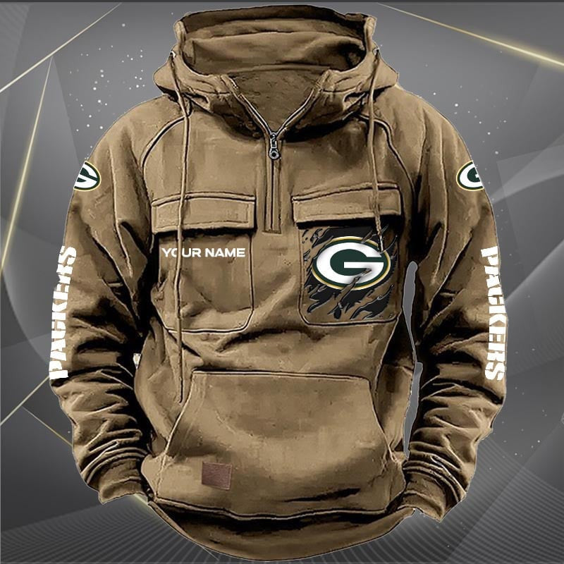 Green Bay Packers Vintage Men Hoodies DV5 AZVMHD043