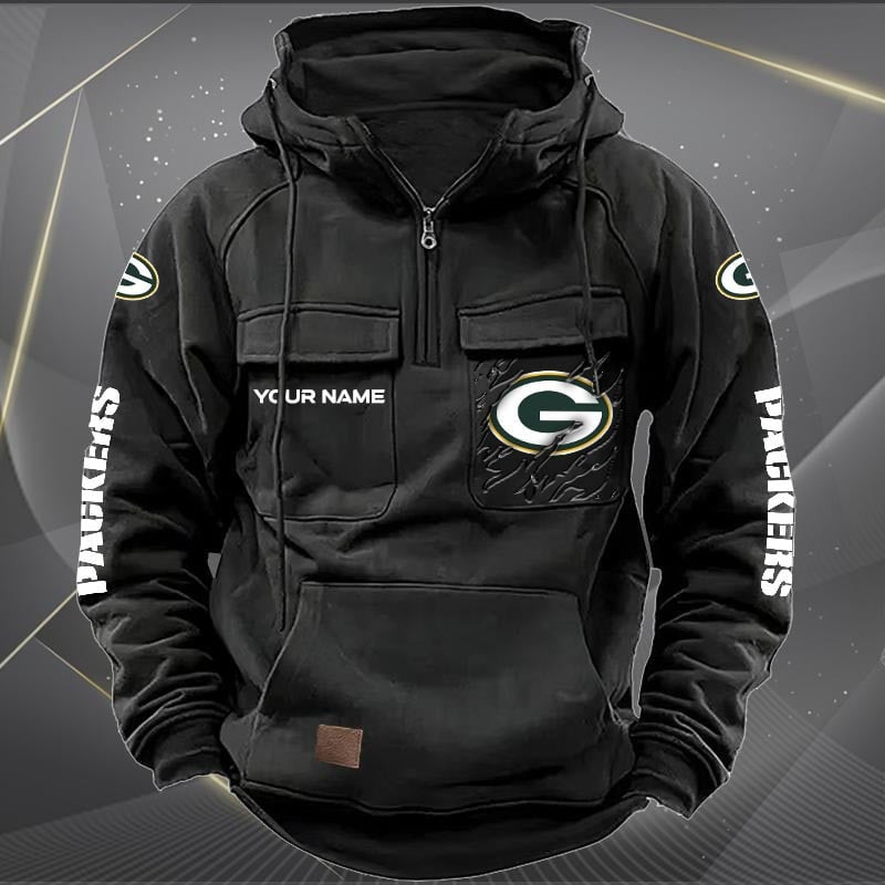 Green Bay Packers Vintage Men Hoodies DV5 AZVMHD043