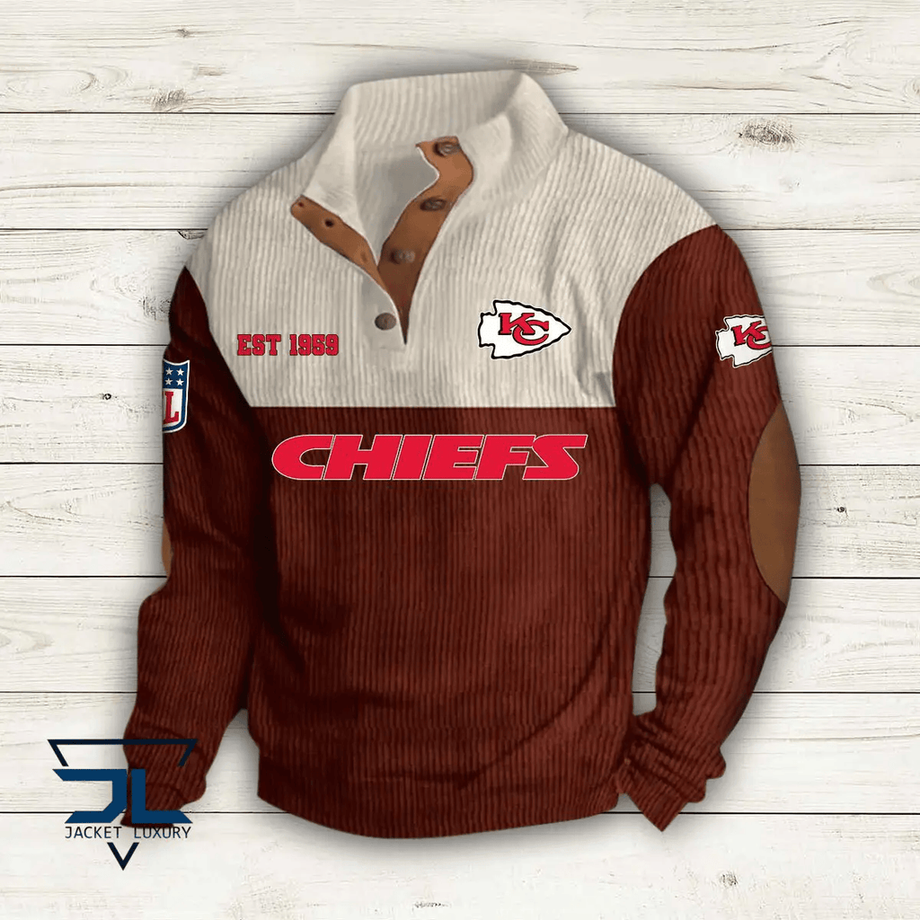 Kansas City Chiefs Premium Personalized Game-Day Pullover S9DBSCH112
