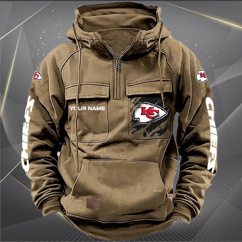 Kansas City Chiefs Vintage Men Hoodies DV5 AZVMHD047