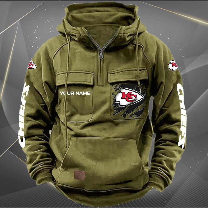Kansas City Chiefs Vintage Men Hoodies DV5 AZVMHD047