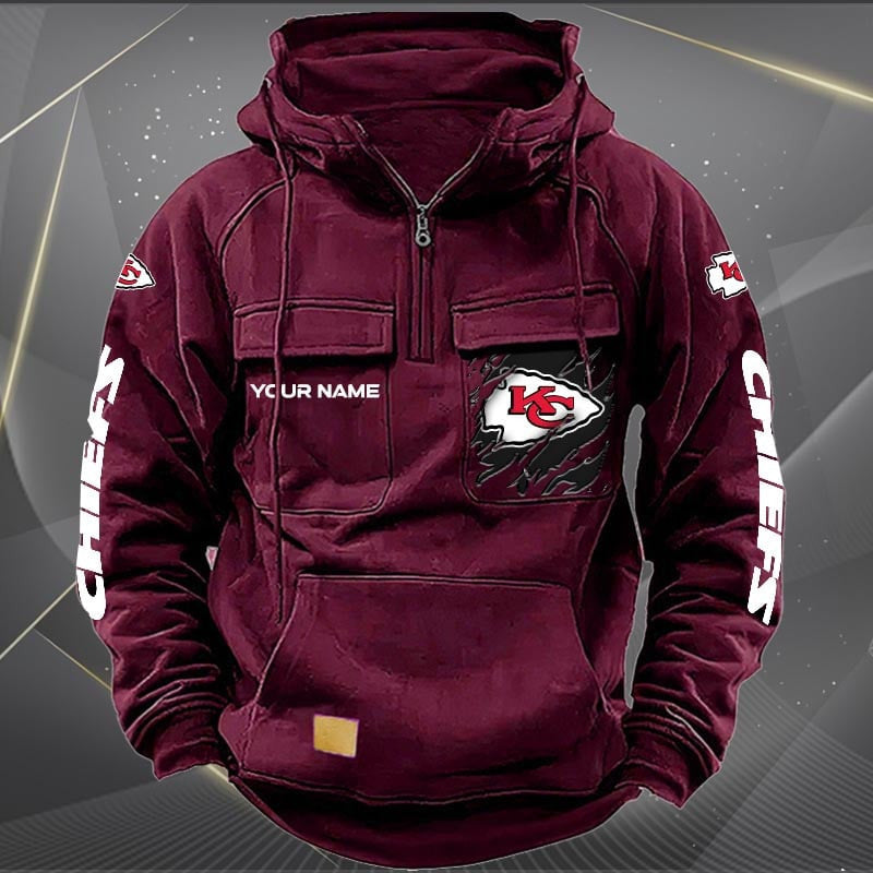 Kansas City Chiefs Vintage Men Hoodies DV5 AZVMHD047