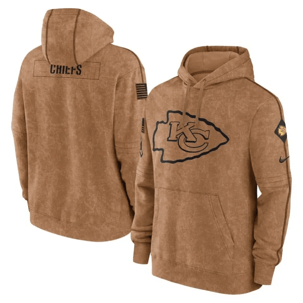 Kansas City Chiefs Men's Sideline Pullover Hoodie AZMSPHD016