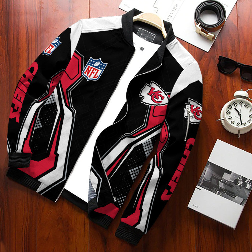 Kansas City Chiefs Personalized Bomber Jacket BGBBJ962