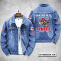 Kansas City Chiefs Personalized Premium Denim Jacket S9DJ053