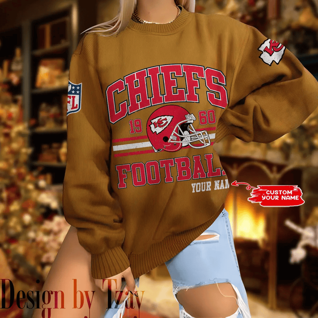 Kansas City Chiefs Personalized Fashion Design New Woolen Sweater BGSWT282