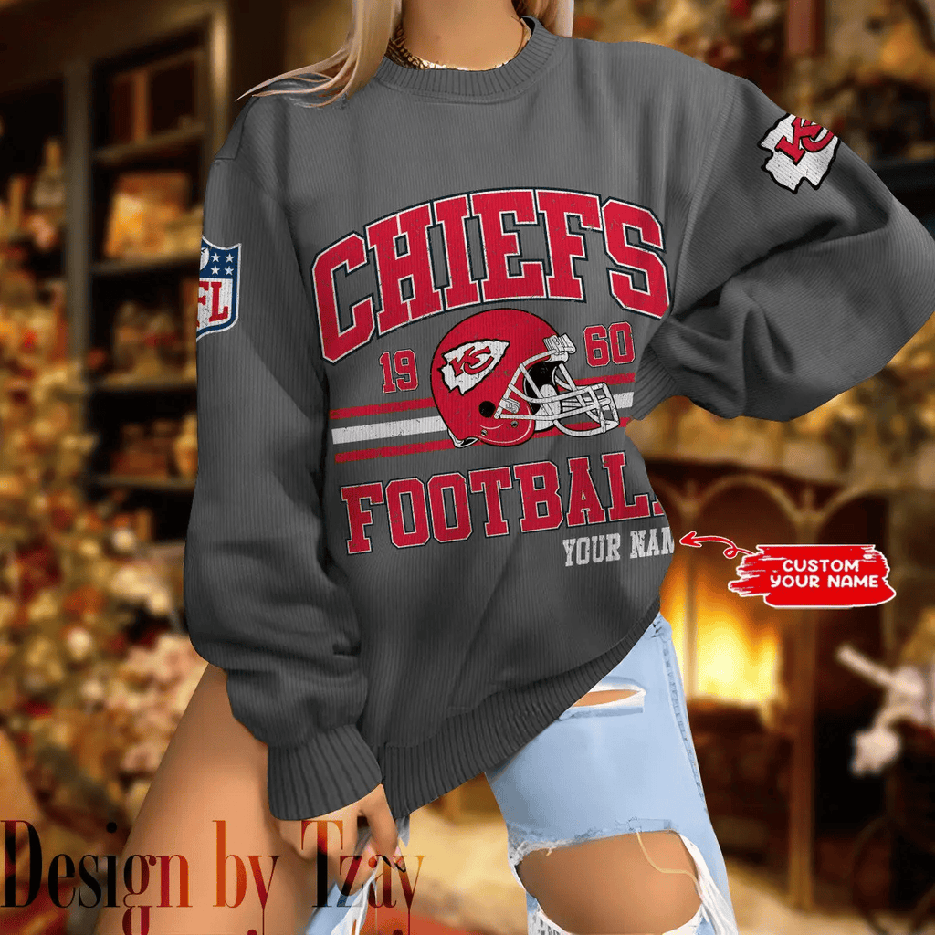 Kansas City Chiefs Personalized Fashion Design New Woolen Sweater BGSWT282