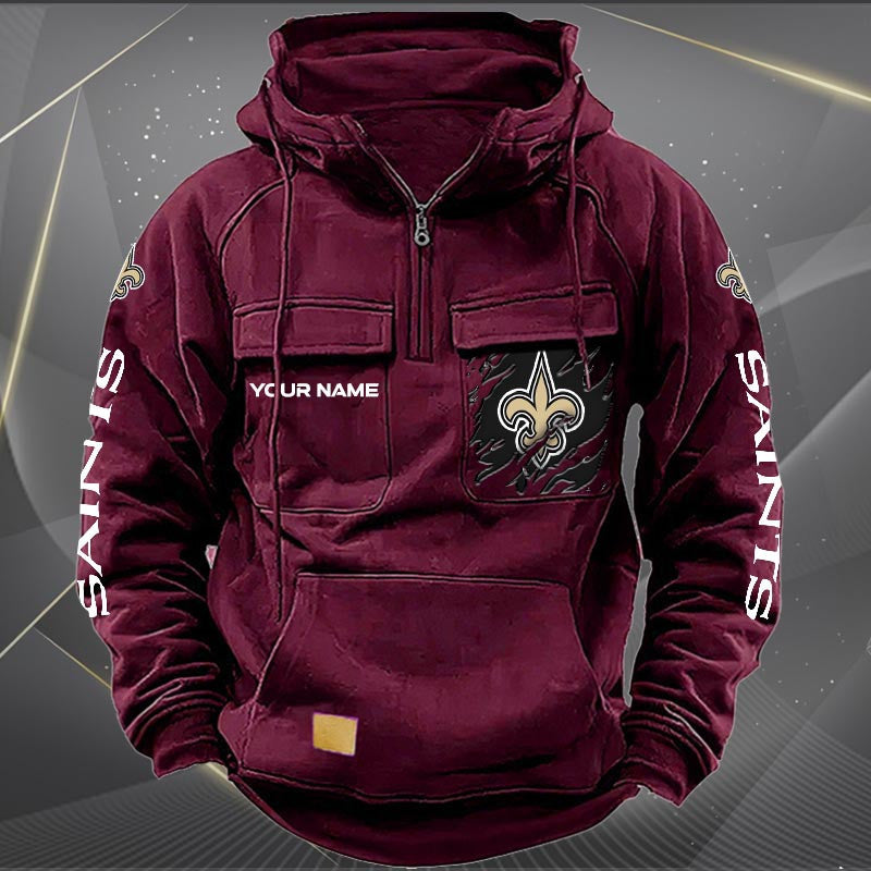 New Orleans Saints Vintage Men Hoodies DV5 AZVMHD054