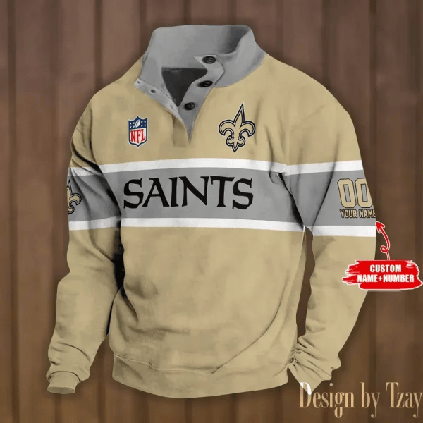 SPTS9DBSCH466-New Orleans Saints NFL Double Hoodies DV8