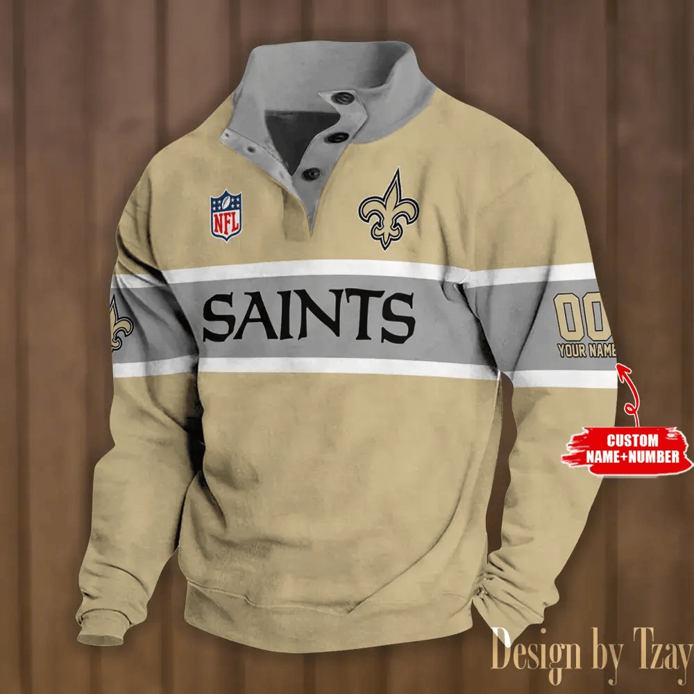 SPTS9DBSCH466-New Orleans Saints NFL Double Hoodies DV8