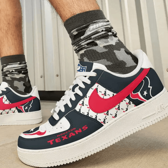 Houston Texans Personalized AF1 Shoes BGAF1S477