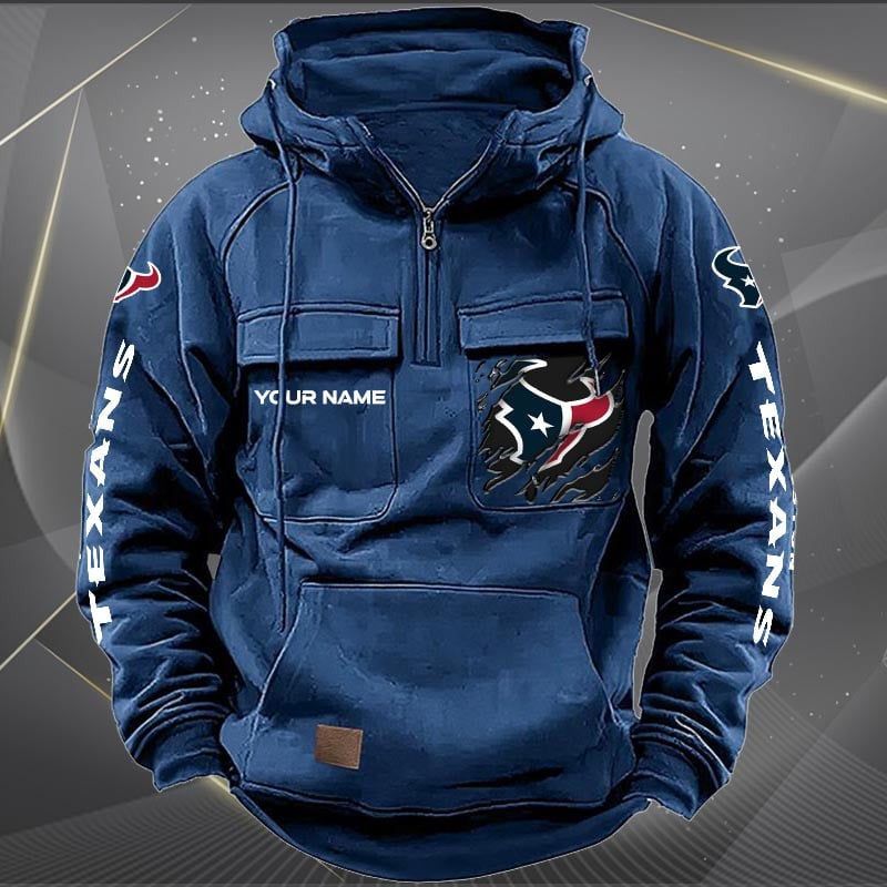 Houston Texans Vintage Men Hoodies DV5 AZVMHD044