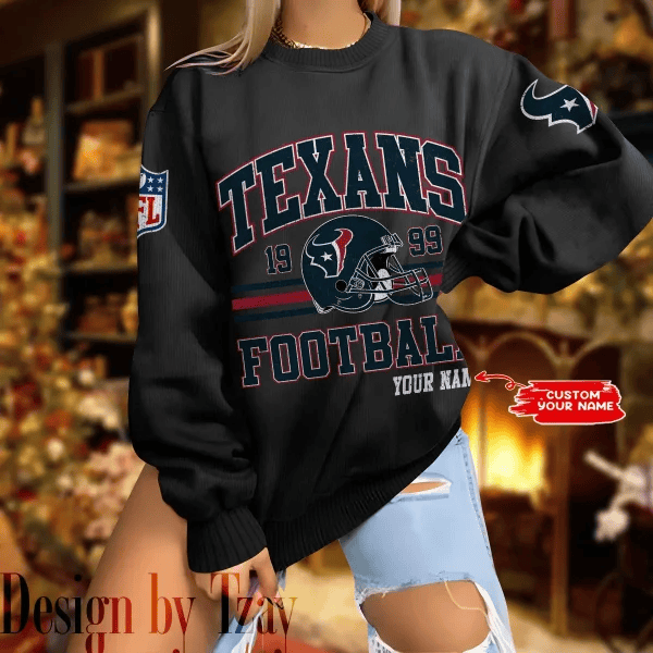 Houston Texans Personalized Fashion Design New Woolen Sweater BGSWT291