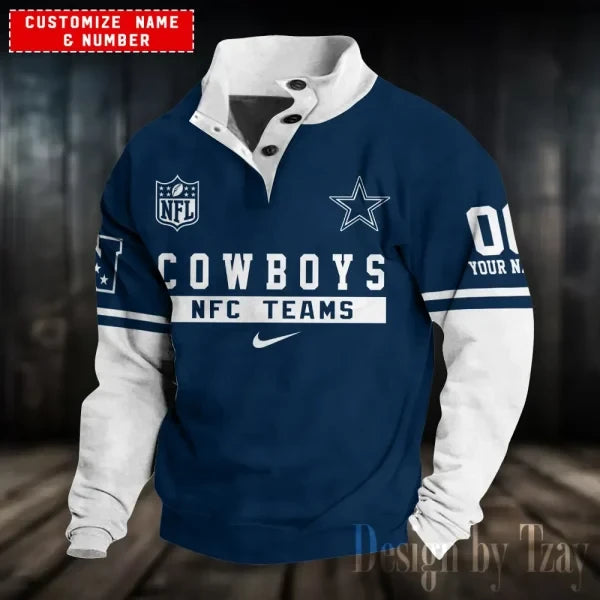 Dallas Cowboys Sports Print Sweatshirt S9DBSCH815