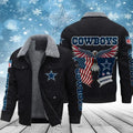 Dallas Cowboys VITCJ081 Men’s Thickened Corduroy Jacket