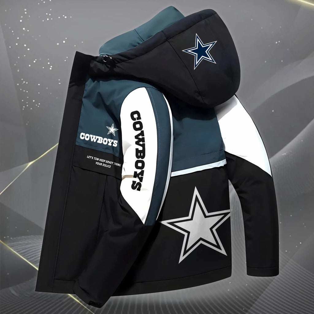 Dallas Cowboys Outdoor Windproof Jacket SPTOWPJK009