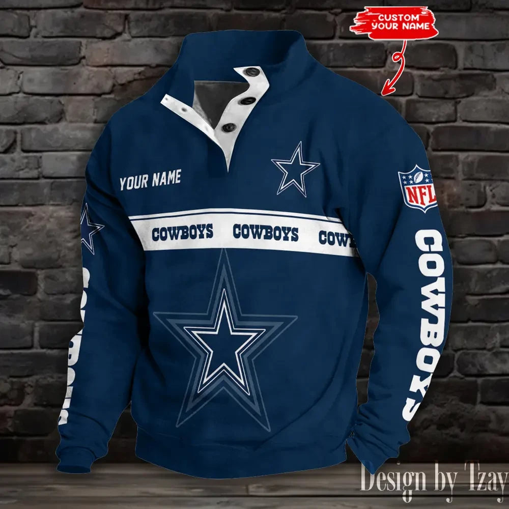 Dallas Cowboys Sports Print Sweatshirt S9DBSCH739