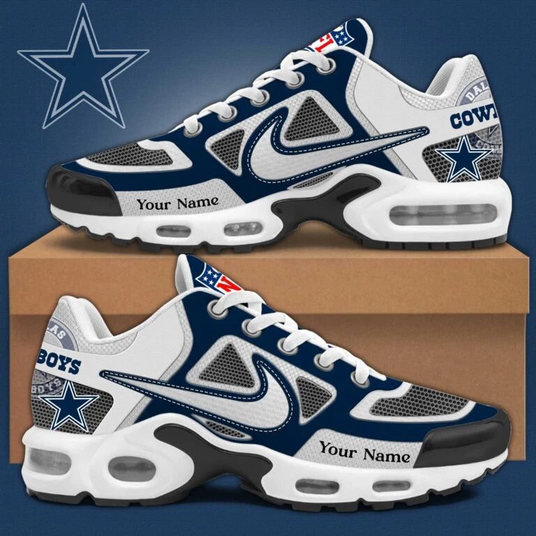 Dallas Cowboys Sosh Custom Name Air Cushion Sport Shoes SPTTNSHOES009