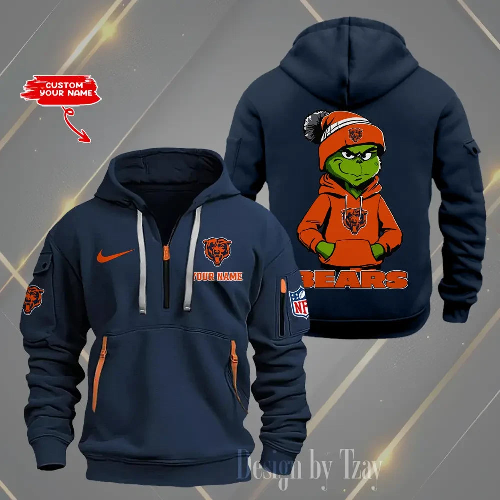 Chicago Bears Heavy Hoodies AZHEAVYHD281