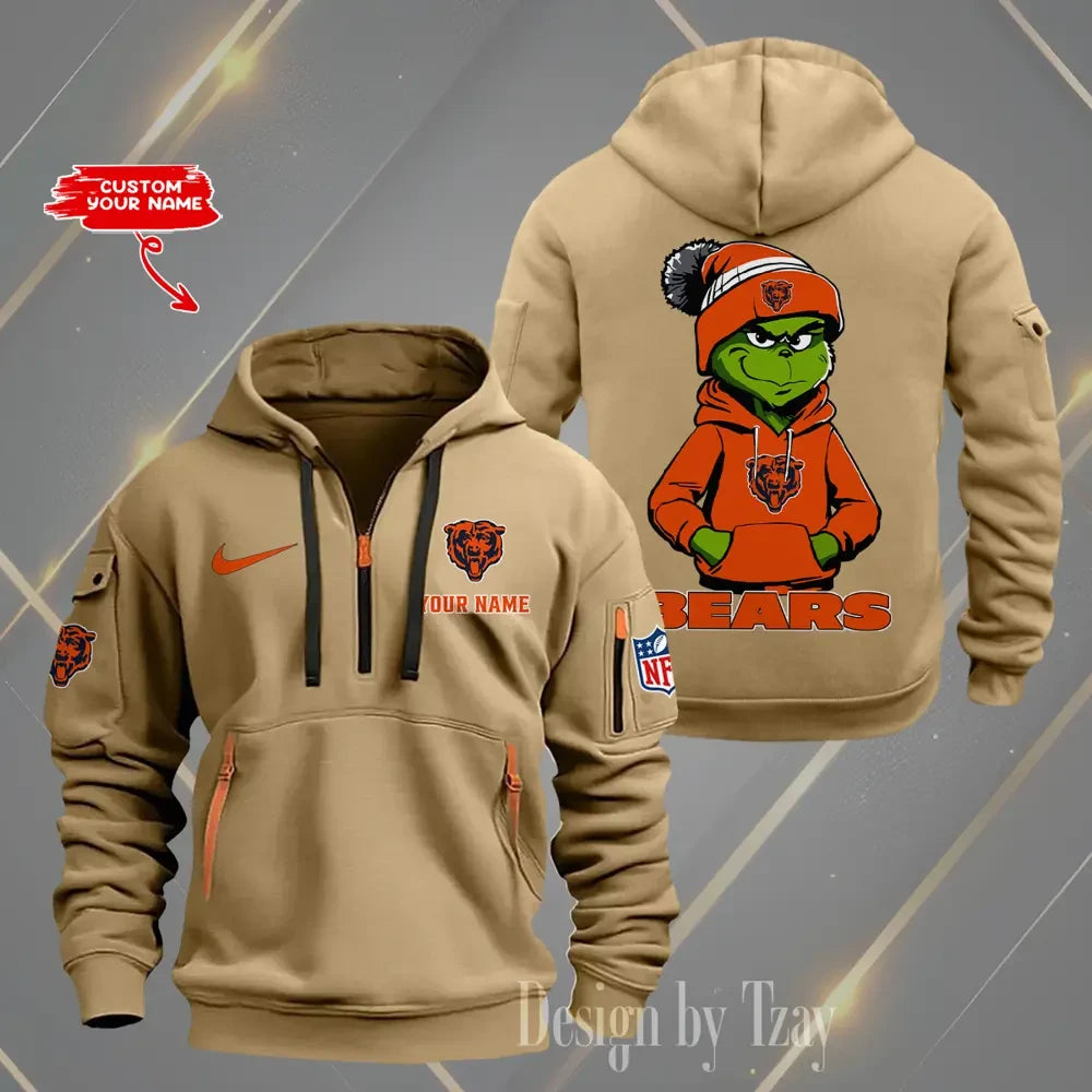 Chicago Bears Heavy Hoodies AZHEAVYHD281