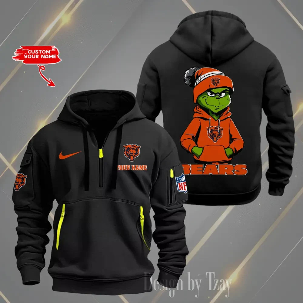 Chicago Bears Heavy Hoodies AZHEAVYHD281