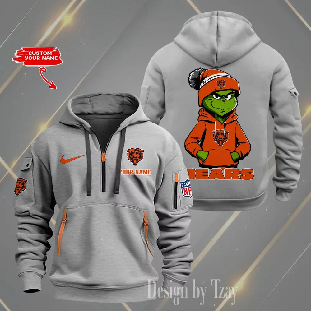 Chicago Bears Heavy Hoodies AZHEAVYHD281