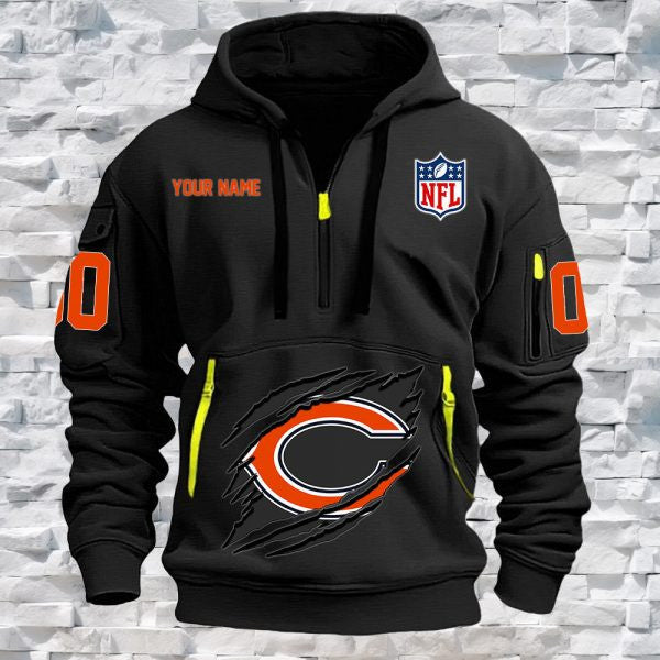 Chicago Bears Heavy Hoodie AZHEAVYHD026
