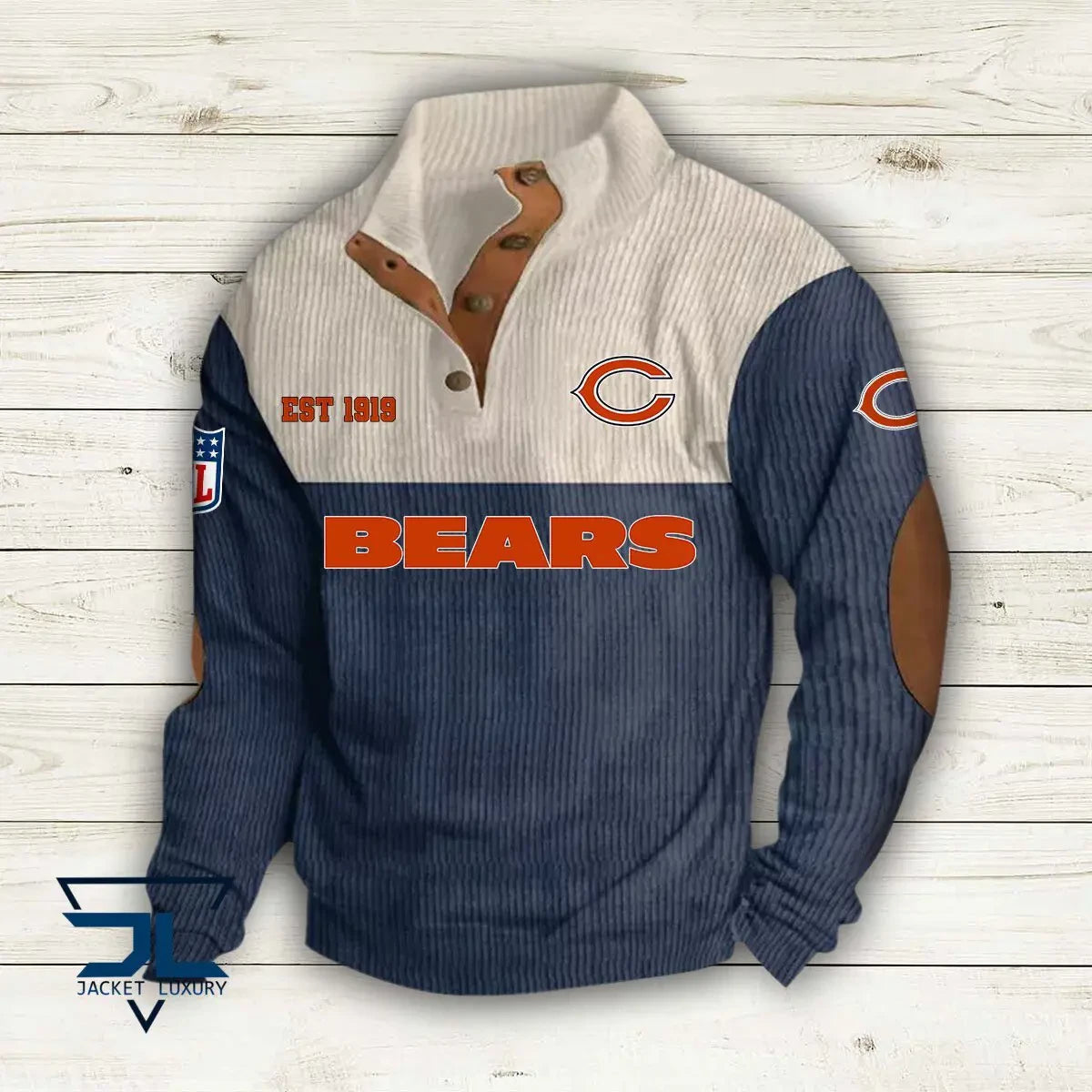 Chicago Bears Premium Personalized Game-Day Pullover S9DBSCH102