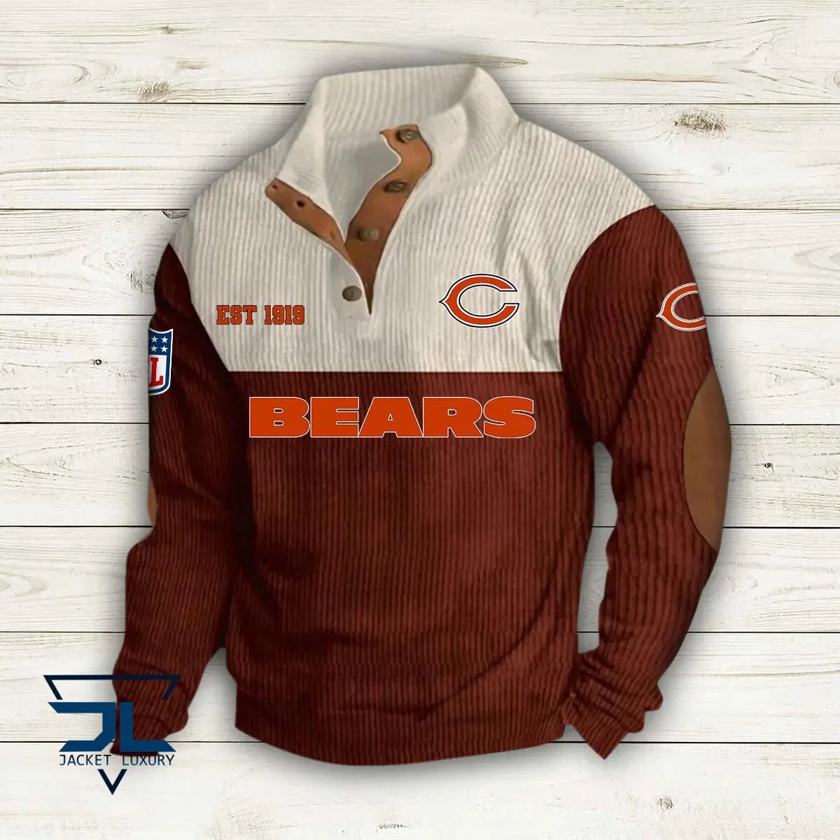 Chicago Bears Premium Personalized Game-Day Pullover S9DBSCH102