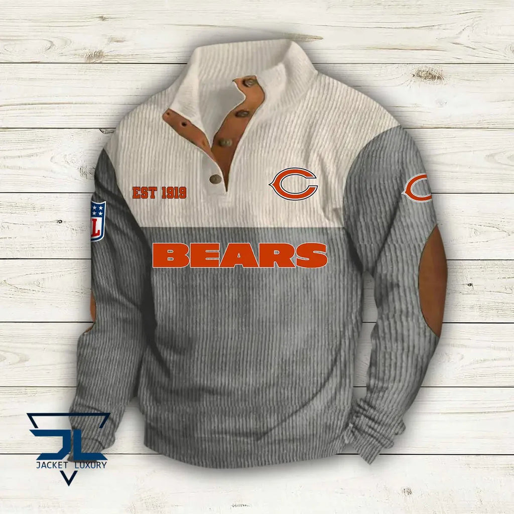 Chicago Bears Premium Personalized Game-Day Pullover S9DBSCH102