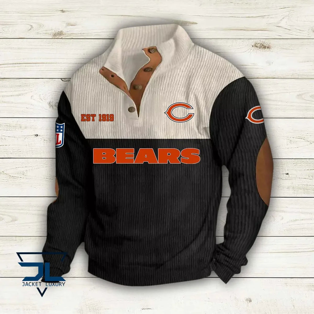 Chicago Bears Premium Personalized Game-Day Pullover S9DBSCH102