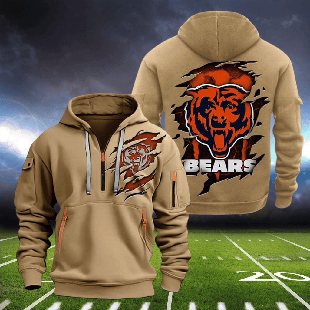 Chicago Bears Heavy Hoodie AZHEAVYHD005