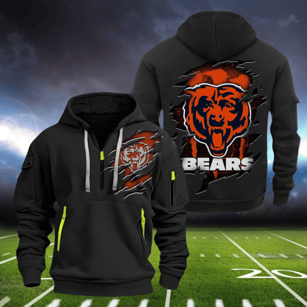 Chicago Bears Heavy Hoodie AZHEAVYHD005