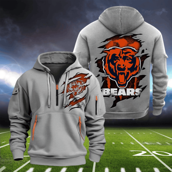 Chicago Bears Heavy Hoodie AZHEAVYHD005