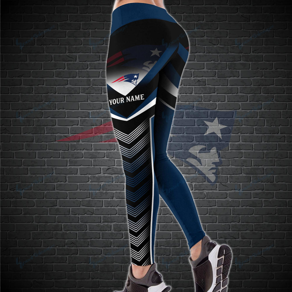 New England Patriots Personalized Leggings And Tank Top BG21