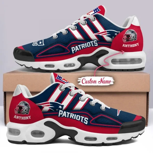 New England Patriots Personalized Plus Sneakers BGTN457