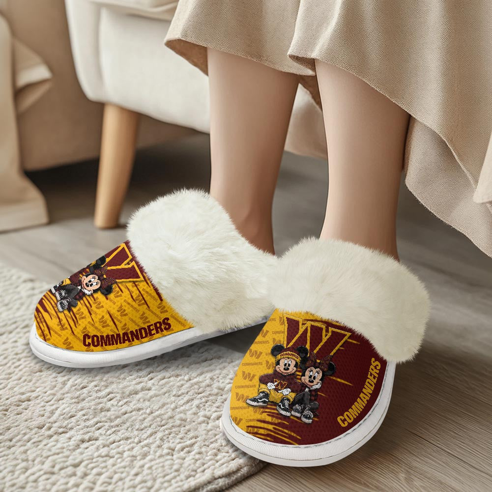 Washington Commanders DMHE3426 Cotton Slippers