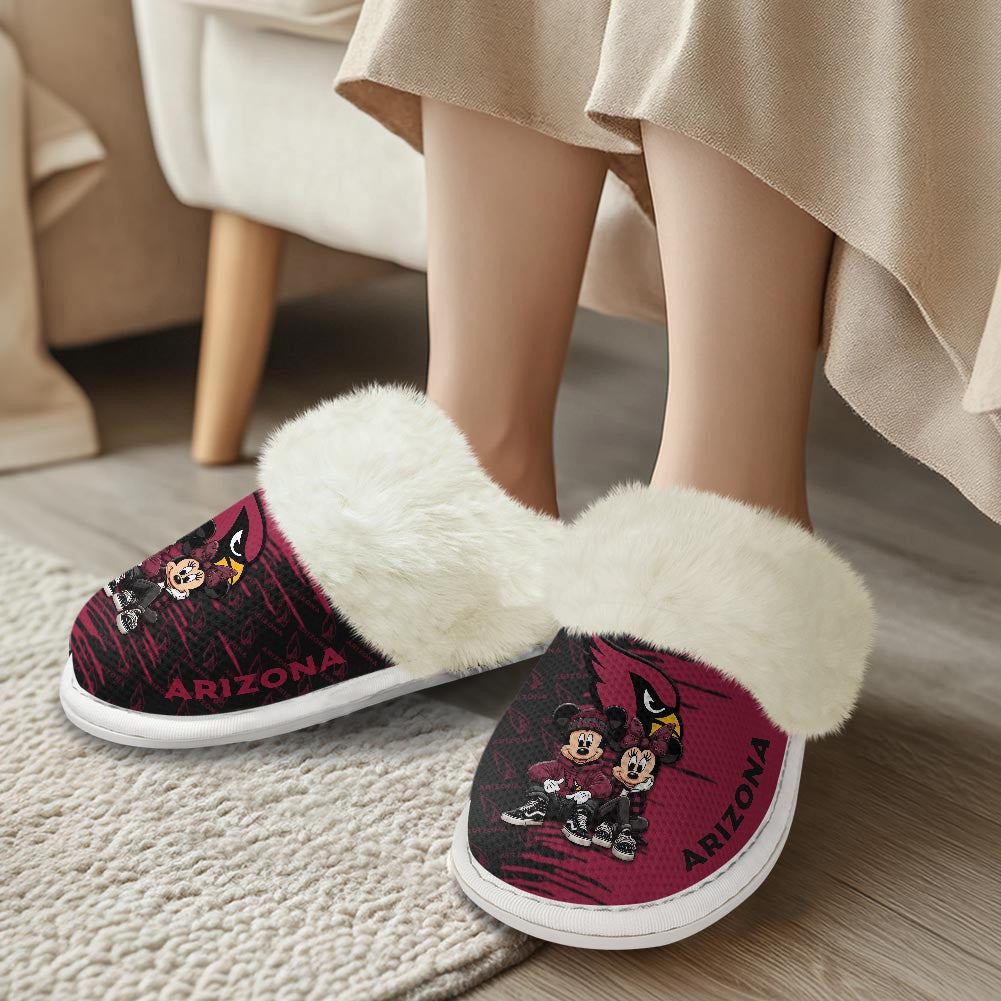 Arizona Cardinals DMHE3395 Cotton Slippers