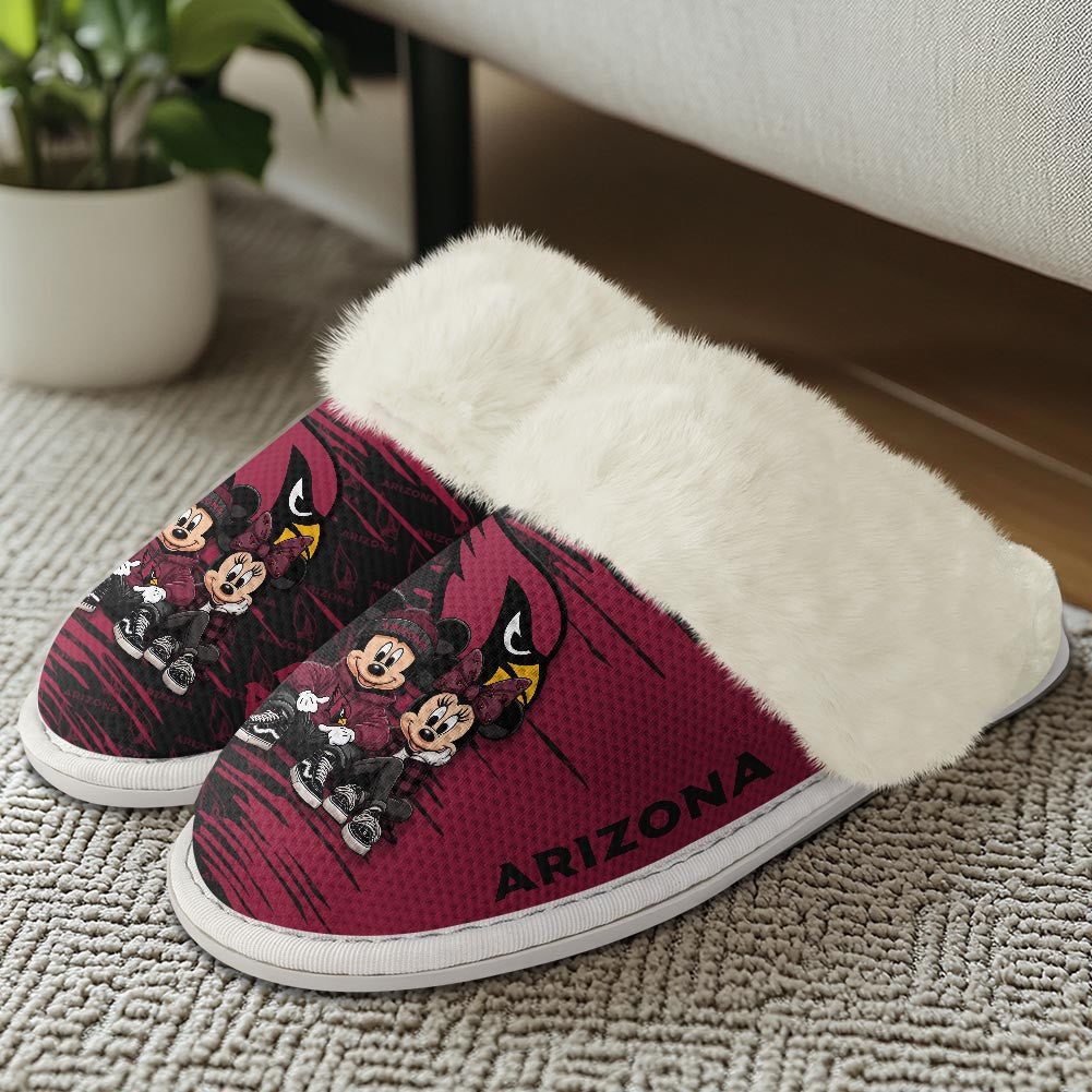 Arizona Cardinals DMHE3395 Cotton Slippers