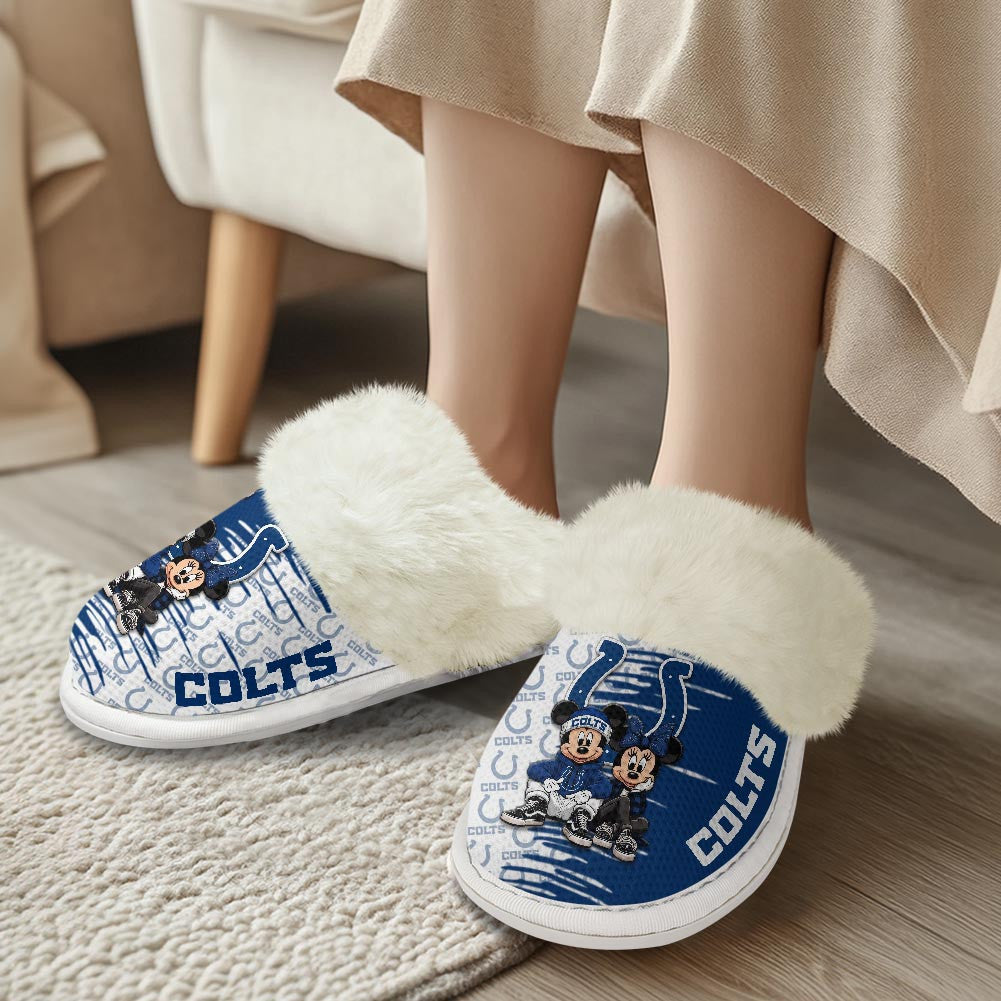 Indianapolis Colts DMHE3408 Cotton Slippers